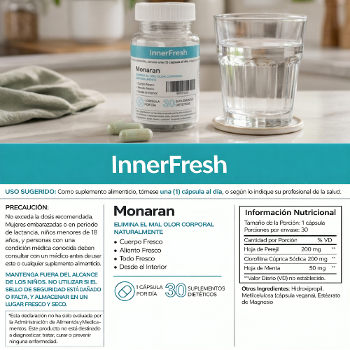InnerFresh - Dile adiós al mal aliento
