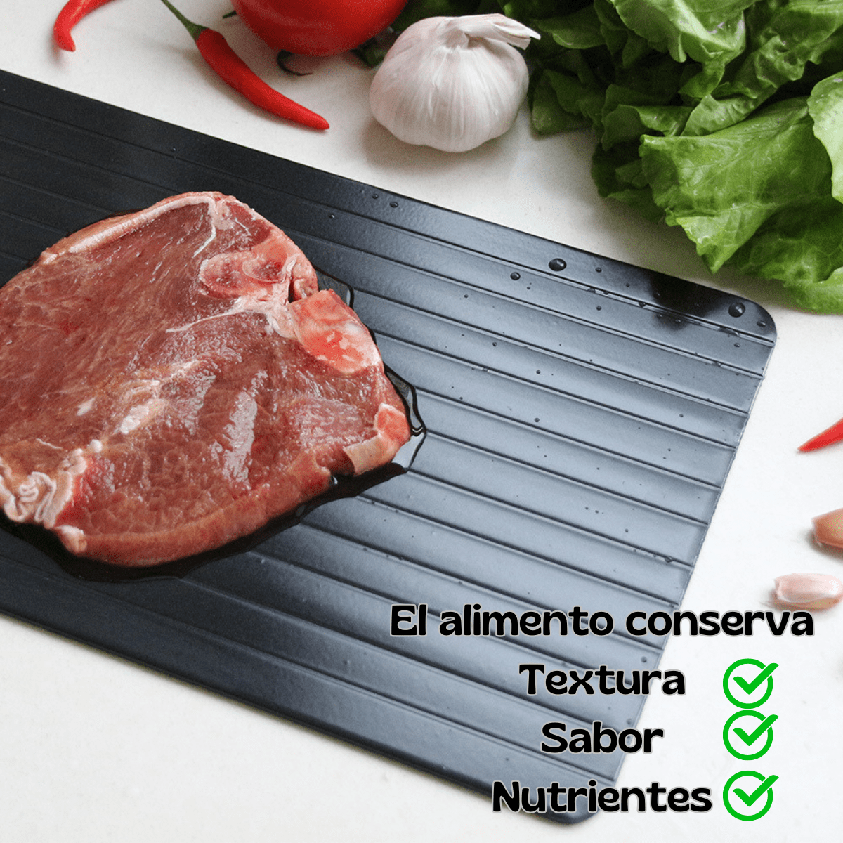 BANDEJA DESCONGELACIÓN RÁPIDA